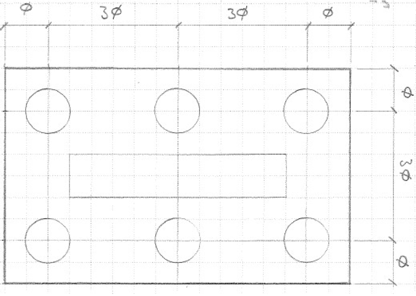 Pile layout