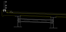 Pair of plate girders